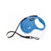 croci c5055154 flexi guinzaglio new classic tape small max 15kg fettuccia 5 m blu r.464261bl