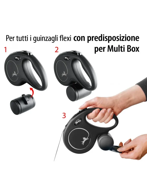 croci c5055998 multi box per guinzaglio new classic s/m-l nero (c5055060)