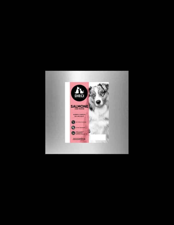 dieci dog 2kg superpremium adult salmone con patate