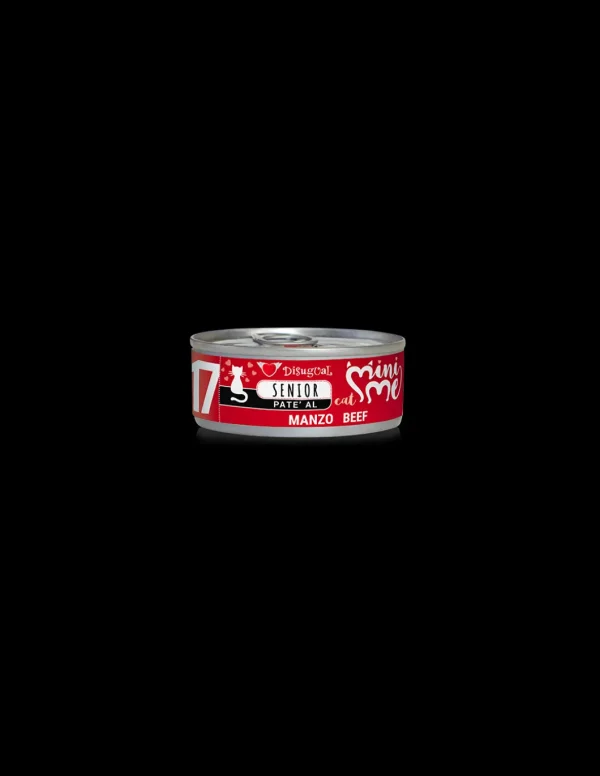 DISUGUAL CAT LATTINA MINI ME 17 SENIOR PATE' AL MANZO 85GR MIME092
