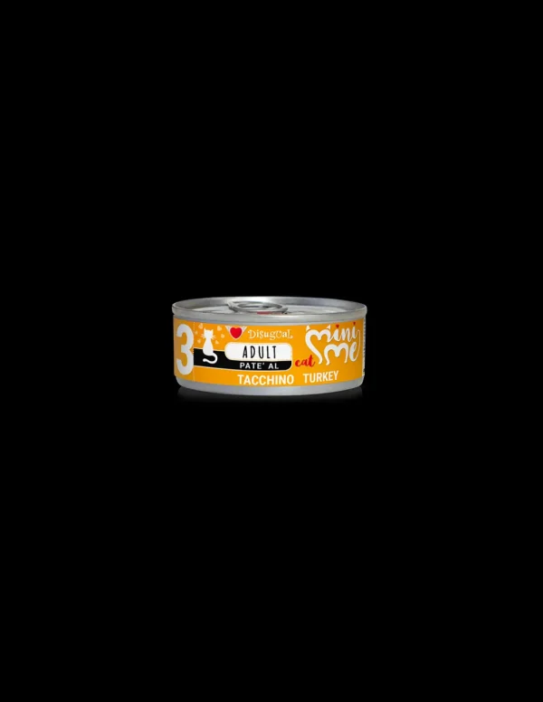 DISUGUAL CAT LATTINA MINI ME 3 PATE' AL TACCHINO 85GR MIME008