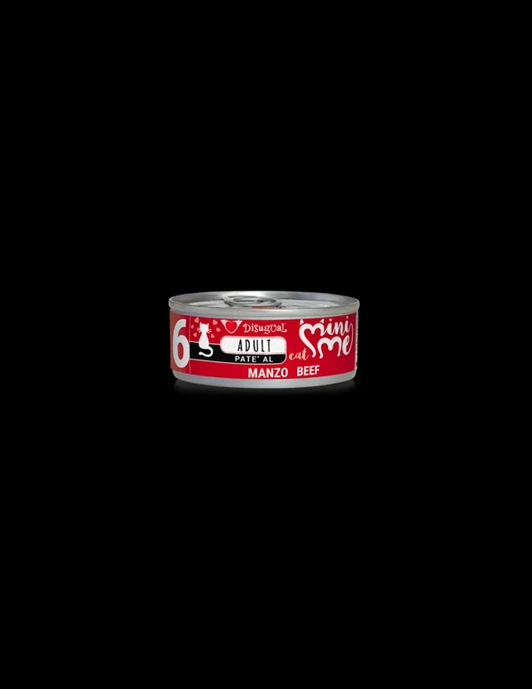 DISUGUAL CAT LATTINA MINI ME 6 PATE' AL MANZO 85GR MIME004
