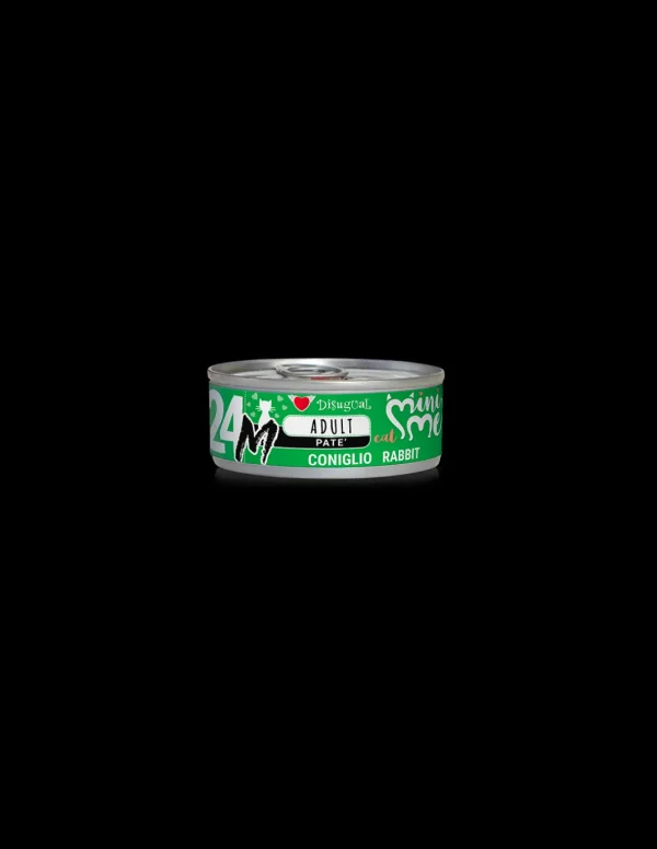 DISUGUAL CAT LATTINA MINI ME 24 "M" MONOPROTEICO GRAIN FREE PATE' AL CONIGLIO 85GR MIME100
