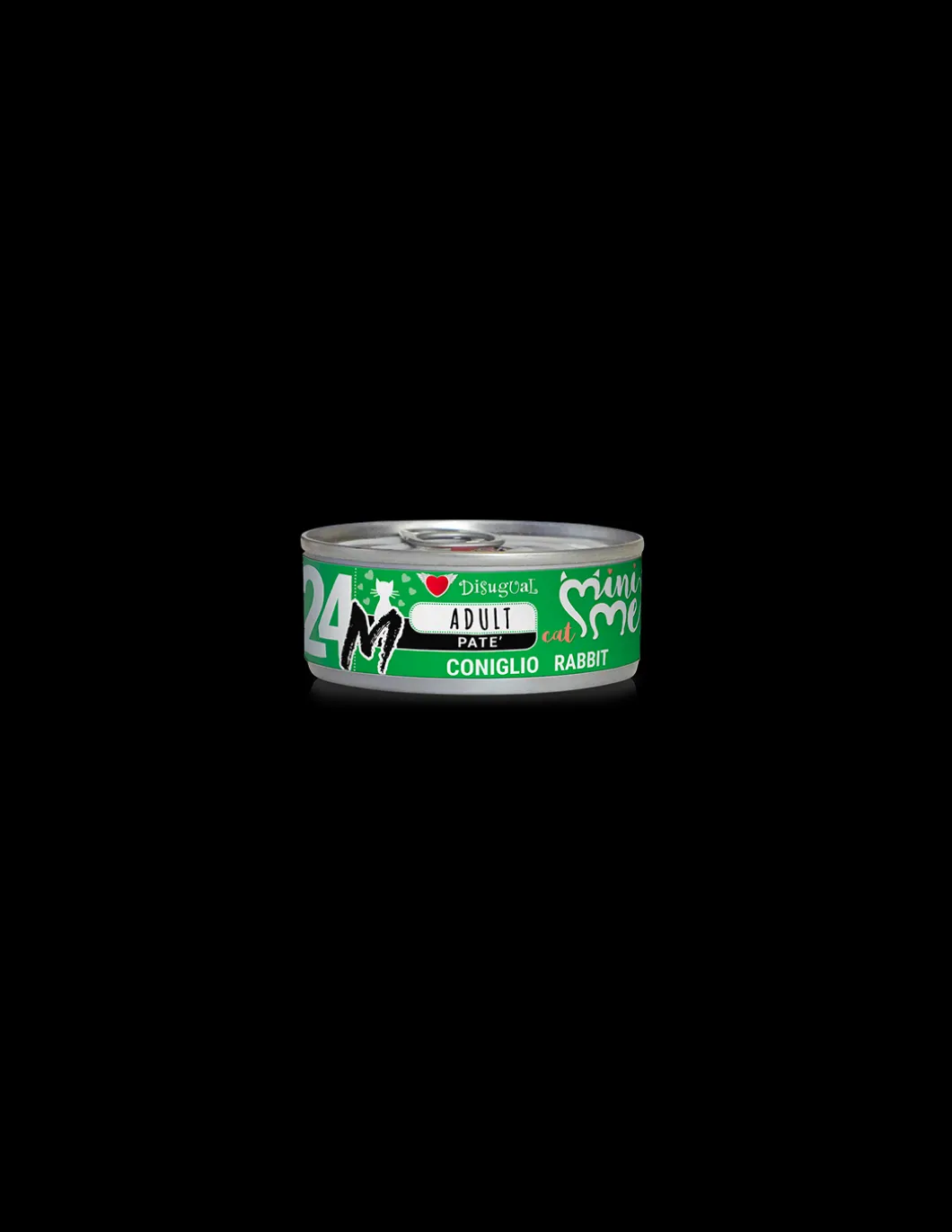 disugual_cat_lattina_mini_0-19.webp DISUGUAL CAT LATTINA MINI ME 24 "M" MONOPROTEICO GRAIN FREE PATE' AL CONIGLIO 85GR MIME100