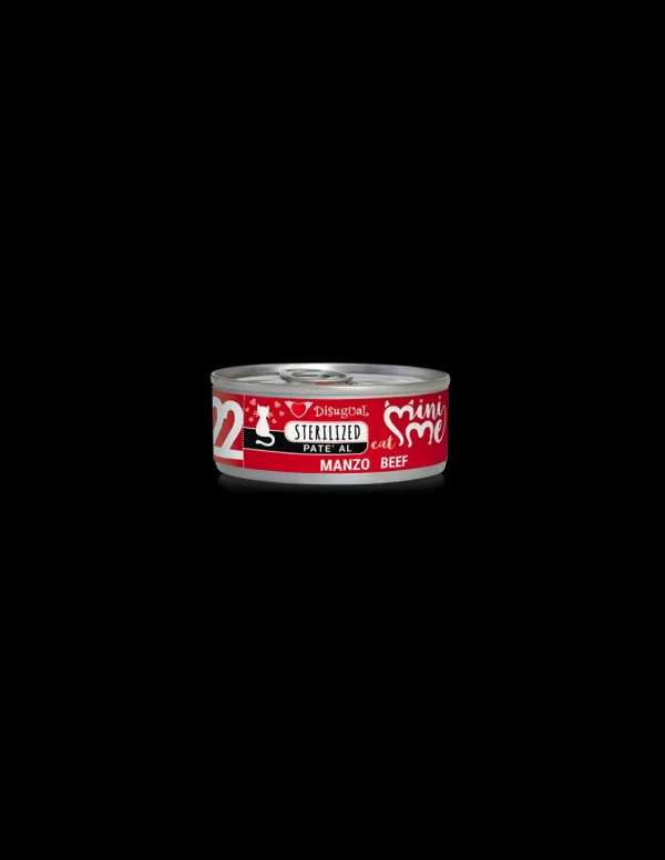 DISUGUAL CAT LATTINA MINI ME 22 STERILIZED PATE' AL MANZO 85GR MIME043