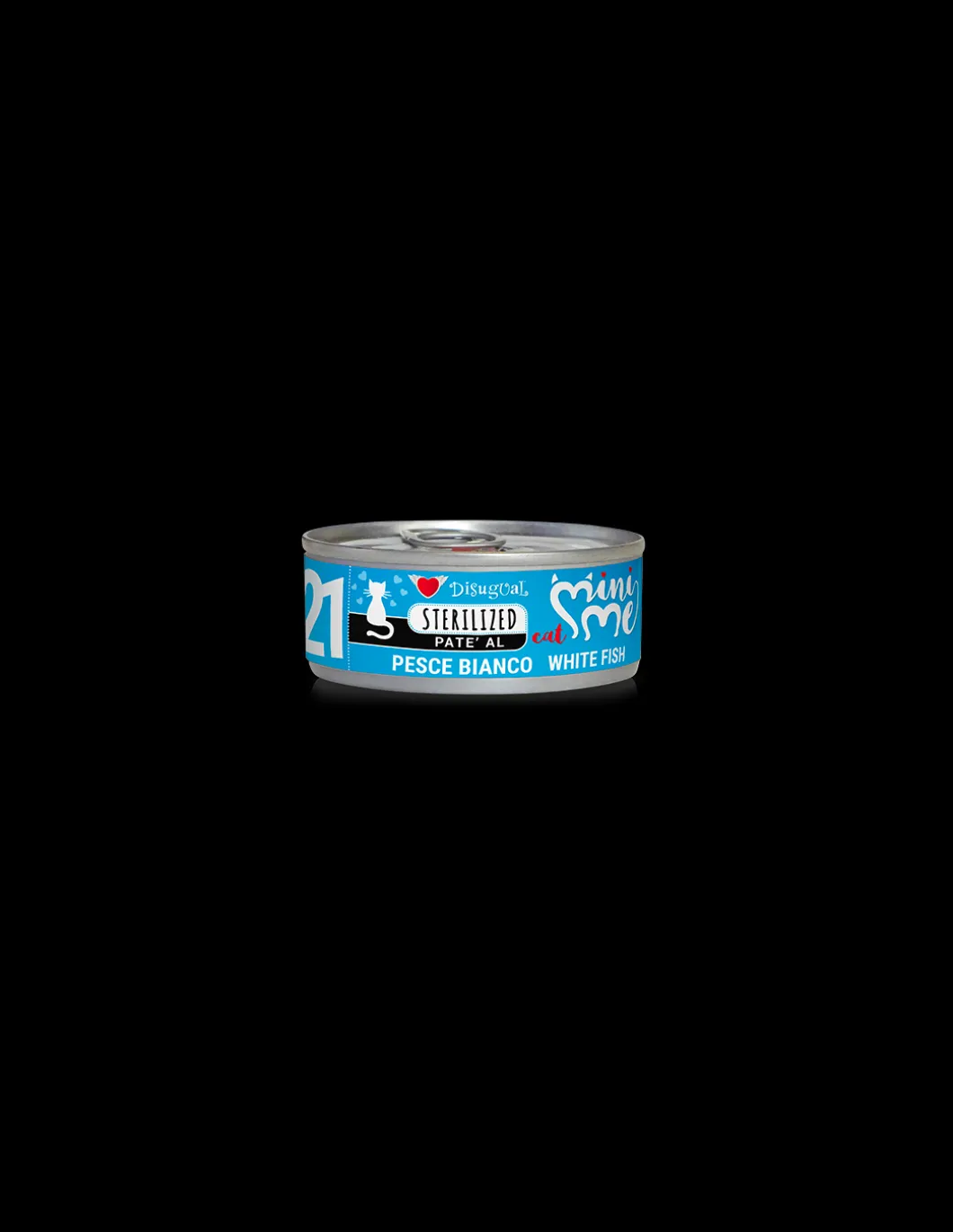 disugual_cat_lattina_mini_0-5.webp DISUGUAL CAT LATTINA MINI ME 21 STERILIZED PATE' AL PESCE BIANCO 85GR MIME042