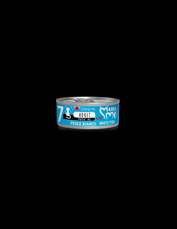 DISUGUAL CAT LATTINA MINI ME 7 PATE' AL PESCE BIANCO 85GR MIME003