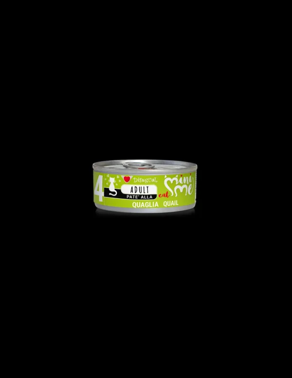 DISUGUAL CAT LATTINA MINI ME 4 PATE' ALLA QUAGLIA 85GR MIME007