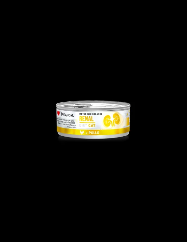 DISUGUAL DIET CAT LATTINA RENAL AL POLLO 85GR DSDTG050
