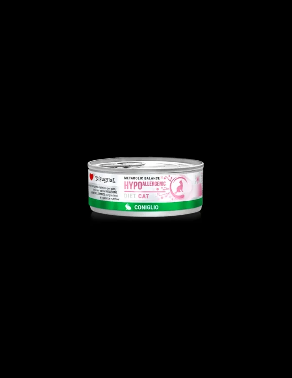 DISUGUAL DIET CAT LATTINA HYPOALLERGENIC AL CONIGLIO 85GR DSDTG002