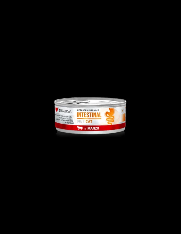DISUGUAL DIET CAT LATTINA INTESTINAL AL MANZO 85GR DSDTG031