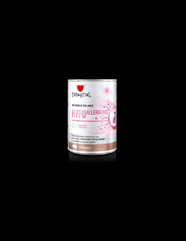DISUGUAL DIET DOG LATTINA HYPOALLERGENIC AL CINGHIALE 400GR DSDT003
