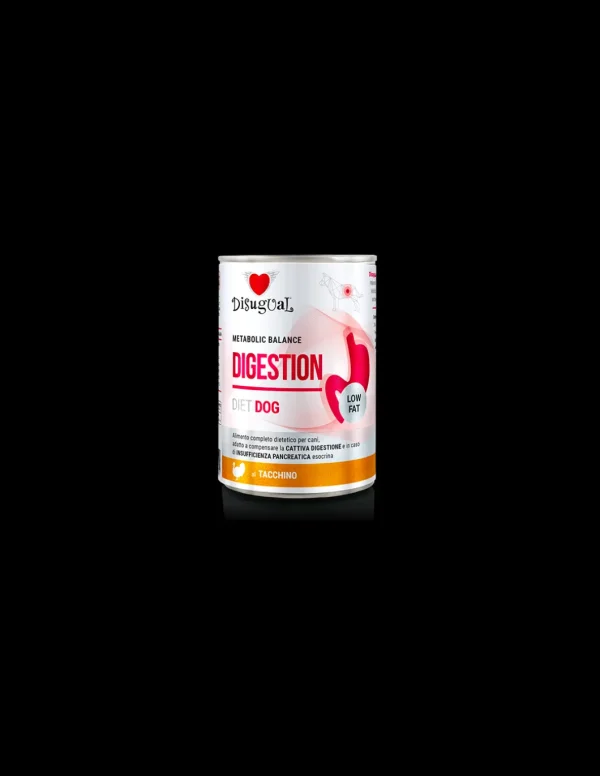 DISUGUAL DIET DOG LATTINA DIGESTION LOW FAT AL TACCHINO 400GR DSDT010