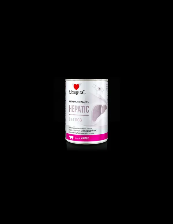 DISUGUAL DIET DOG LATTINA HEPATIC AL MAIALE 400GR DSDT092