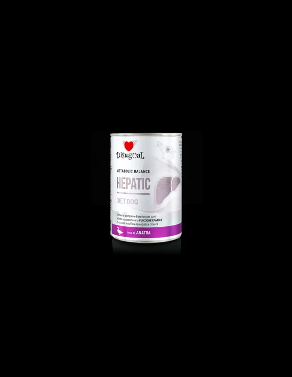 DISUGUAL DIET DOG LATTINA HEPATIC ALL'ANATRA 400GR DSDT090