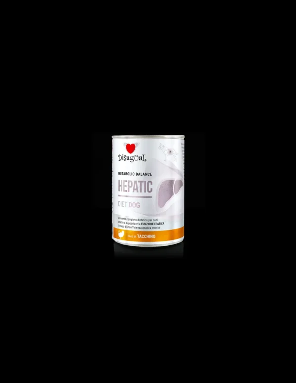DISUGUAL DIET DOG LATTINA HEPATIC AL TACCHINO 400GR DSDT091