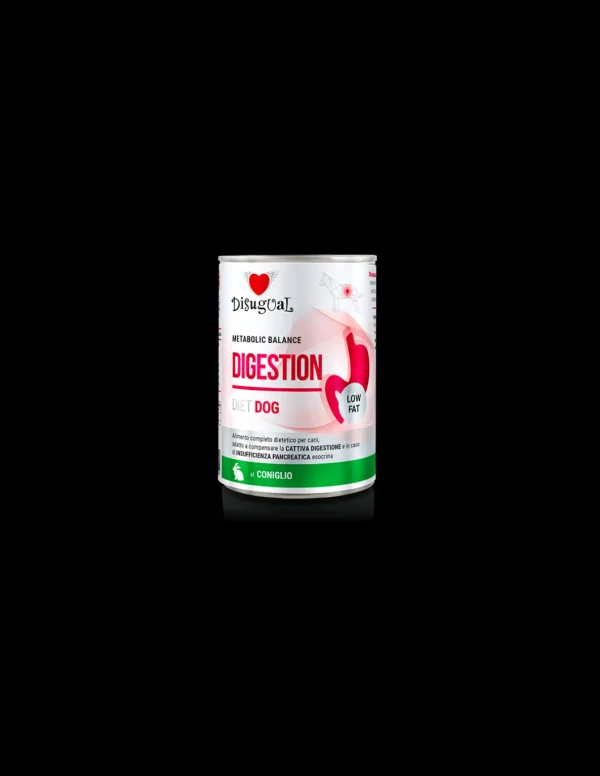 DISUGUAL DIET DOG LATTINA DIGESTION LOW FAT AL CONIGLIO 400GR DSDT012