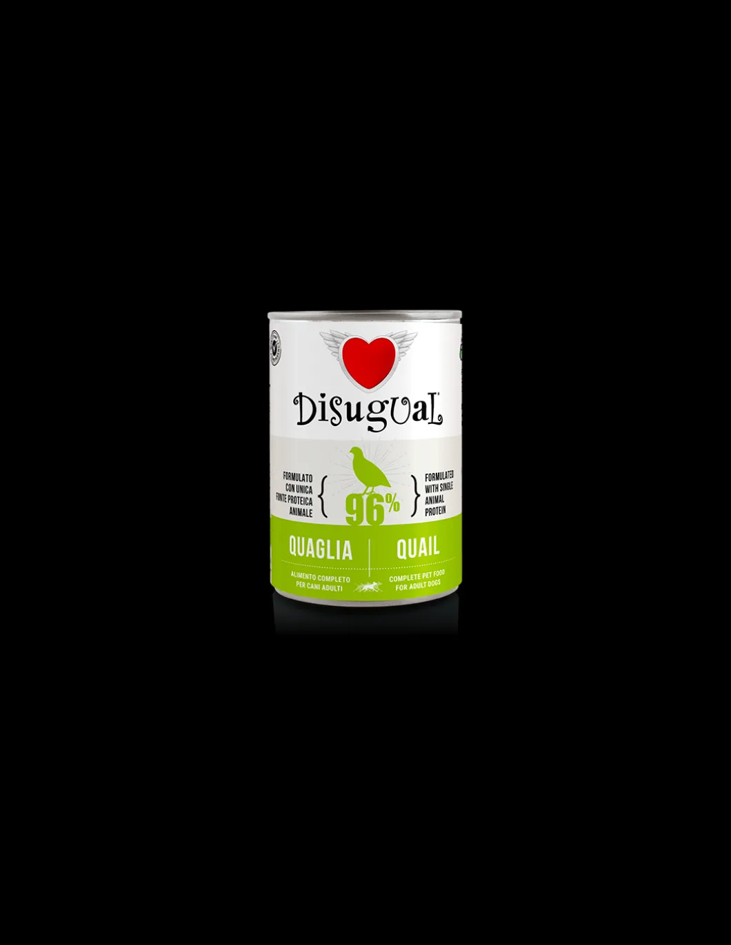 disugual_dog_lattina_mono_0-2.webp DISUGUAL DOG LATTINA MONOPROTEICO GRAIN FREE ALLA QUAGLIA 400GR DSGS411