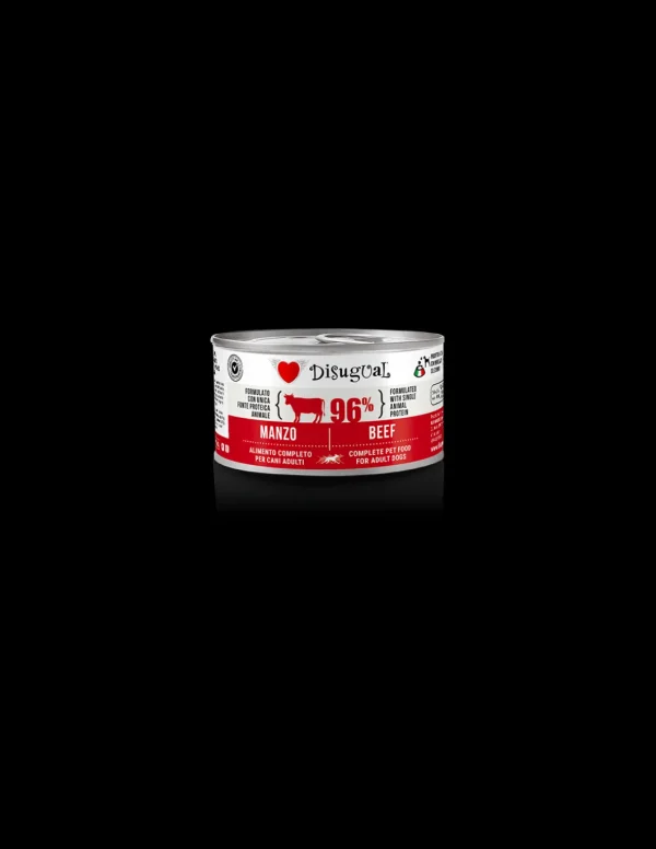 DISUGUAL DOG LATTINA MONOPROTEICO GRAIN FREE AL MANZO 150GR DSGV105