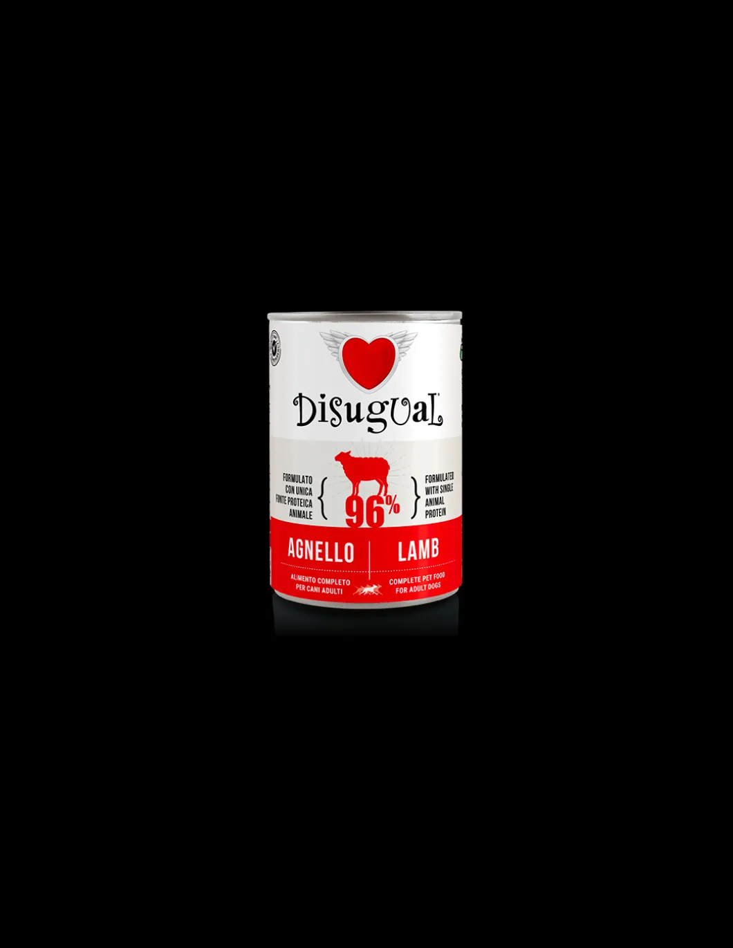 disugual_dog_lattina_mono_0-5.webp DISUGUAL DOG LATTINA MONOPROTEICO GRAIN FREE ALL'AGNELLO 400GR DSGS406