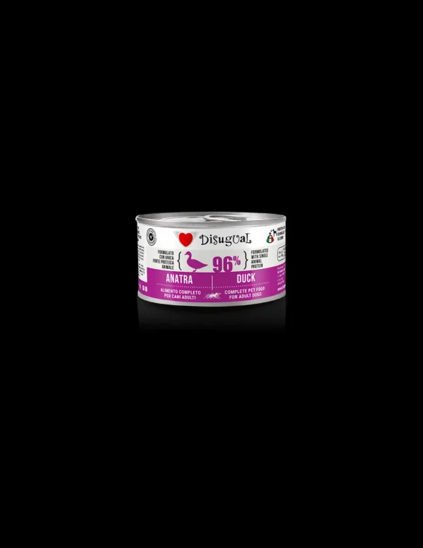 DISUGUAL DOG LATTINA MONOPROTEICO GRAIN FREE ALL'ANATRA 150GR DSGV108
