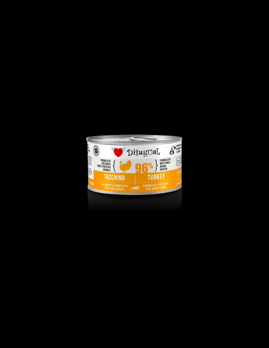 disugual_dog_lattina_mono_0-7.webp DISUGUAL DOG LATTINA MONOPROTEICO GRAIN FREE AL TACCHINO 150GR DSGV112