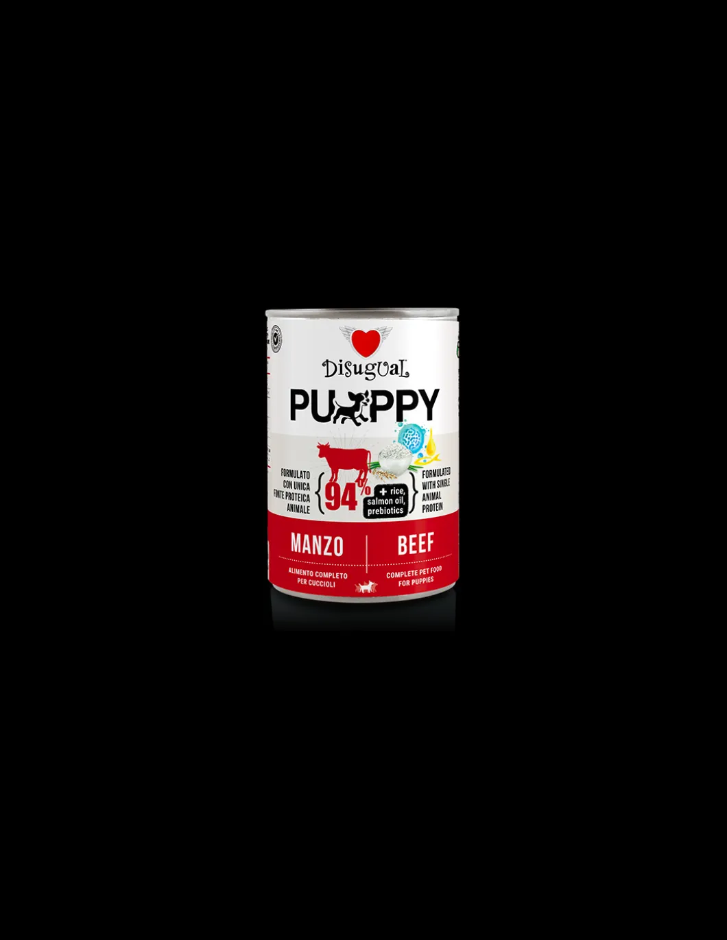 disugual_dog_puppy_lattin_0-1.webp DISUGUAL DOG PUPPY LATTINA MONOPROTEICO AL MANZO CON RISO 400GR DSGS440