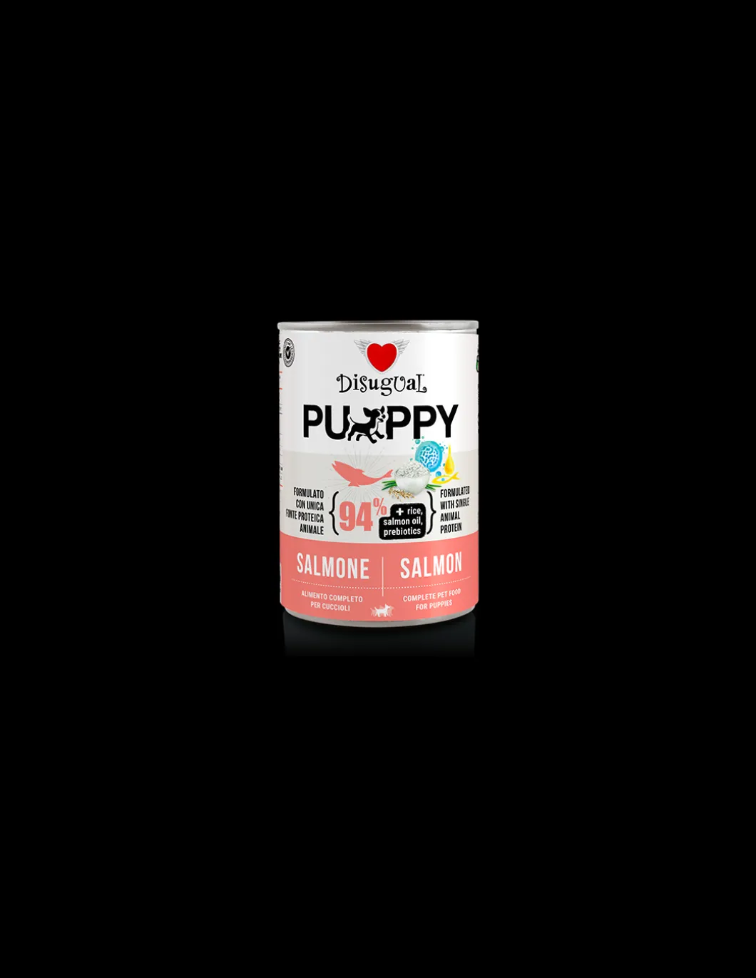 disugual_dog_puppy_lattin_0-5.webp DISUGUAL DOG PUPPY LATTINA MONOPROTEICO AL SALMONE CON RISO 400GR DSGS442