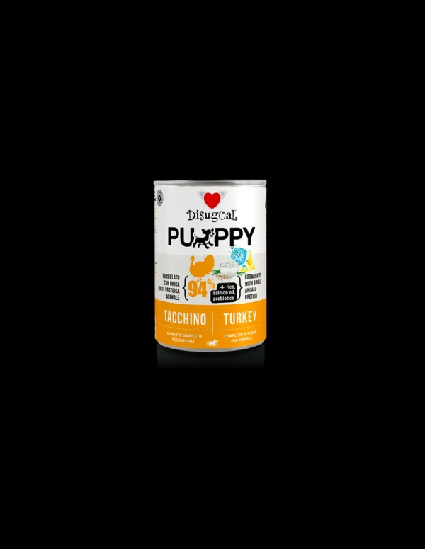 DISUGUAL DOG PUPPY LATTINA MONOPROTEICO AL TACCHINO CON RISO 400GR DSGS443