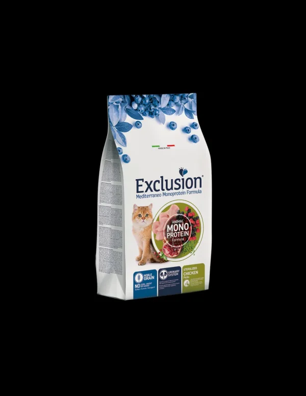 exclusion cat 300gr monoprotein noble grain adult sterilized pollo ngcsc03