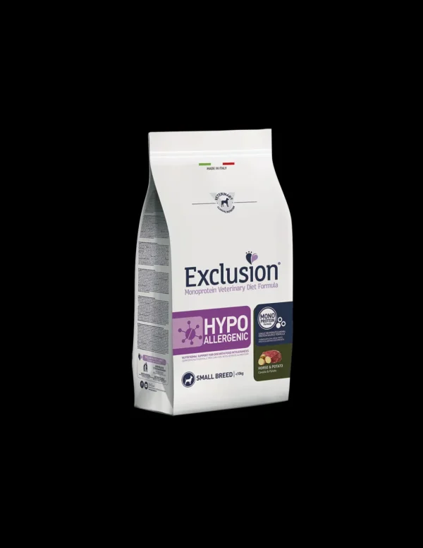 exclusion diet dog 2kg adult small breed hypoallergenic horse&potato hyhs02