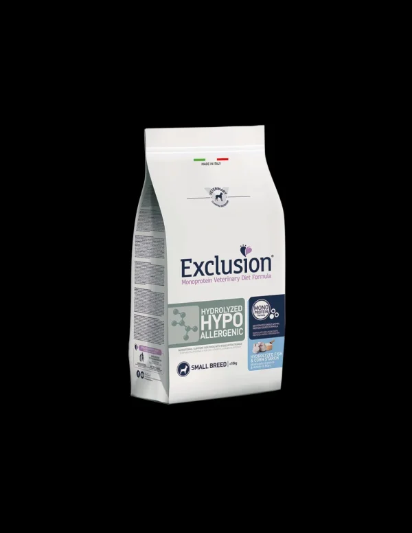 exclusion diet dog 2kg adult small breed hydrolyzed hypoallergenic fish & corn starch hhfs02