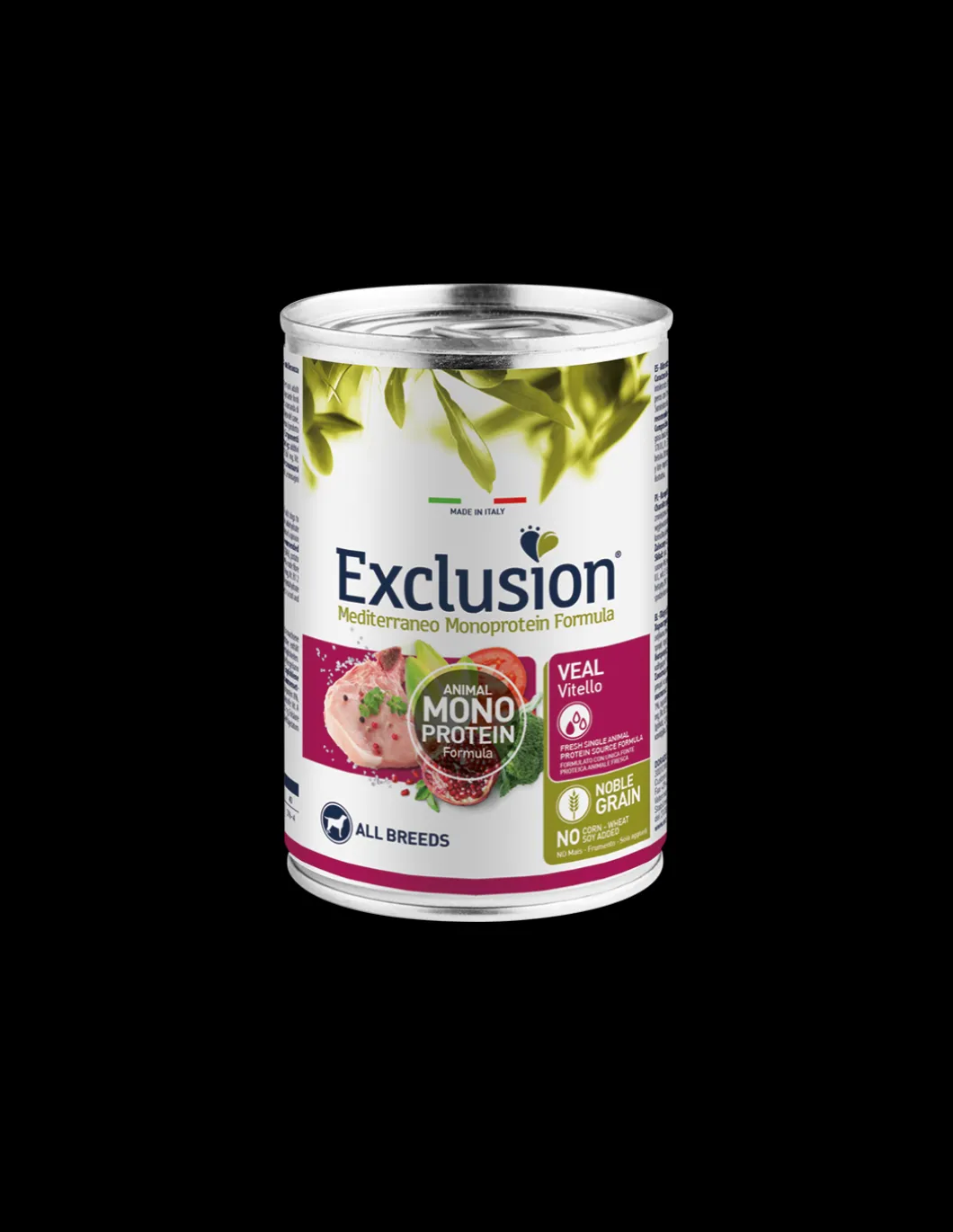 exclusion_dog_gr_adult_al_0.webp exclusion dog 400gr adult all breeds monoproteico vitello ngava40