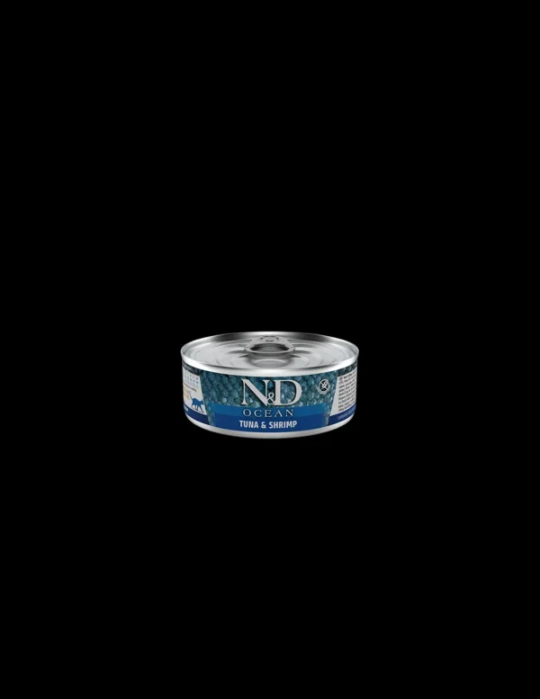 farmina cat 80gr n&d natural adult tonno e gamberetto
