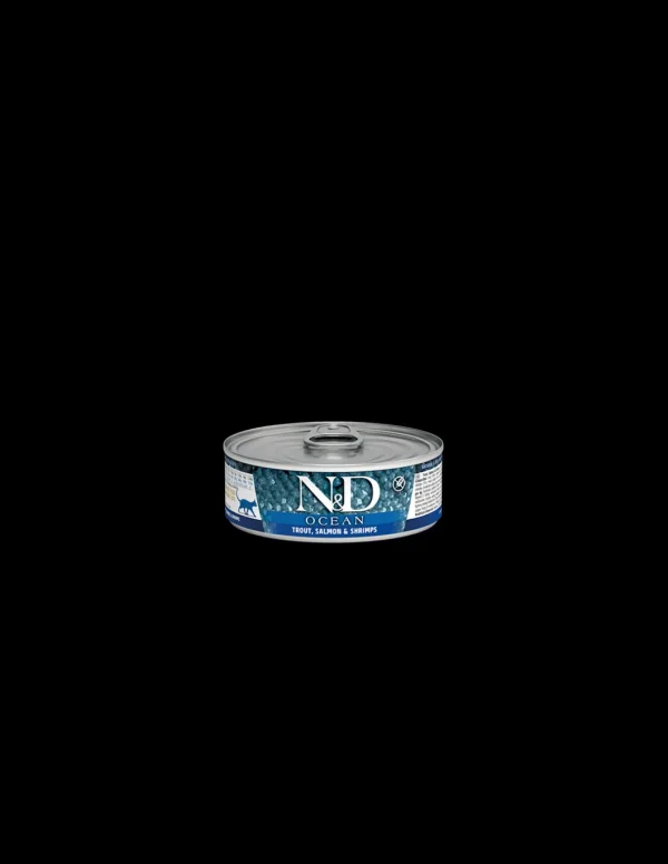 farmina cat 80gr n&d ocean adult tonno e salmone
