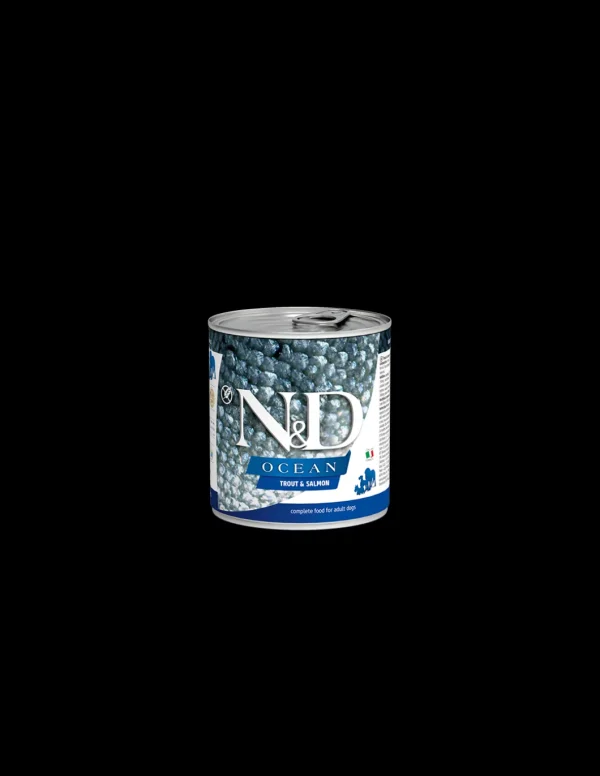 farmina dog 285gr n&d ocean adult trota e salmone
