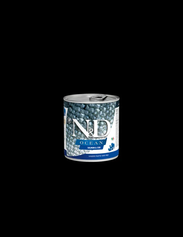 farmina dog 285gr n&d ocean adult salmone&merluzzo