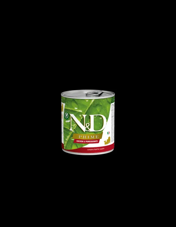 farmina dog 285gr n&d prime puppy pollo&melograno