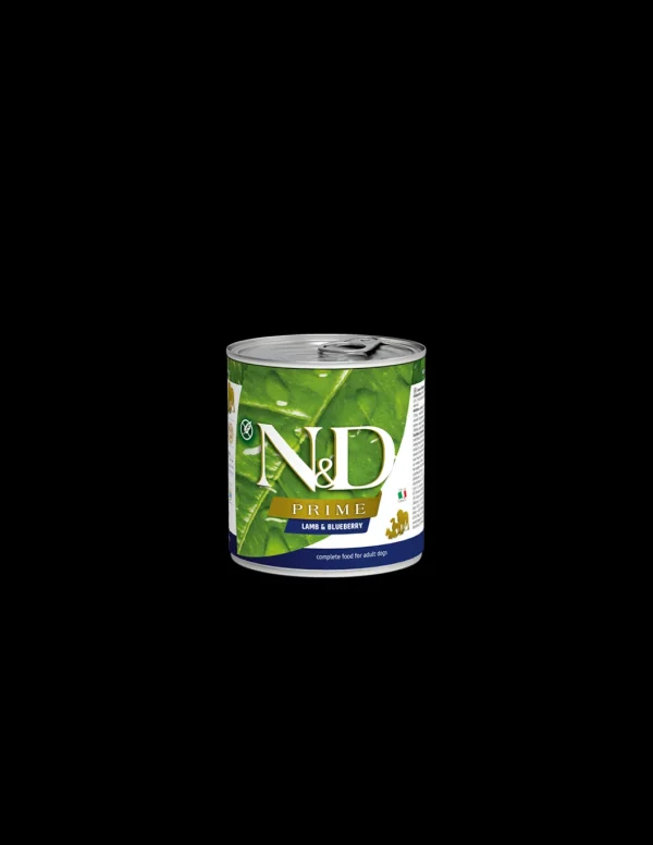 farmina dog 285gr n&d prime adult agnello&mirtillo