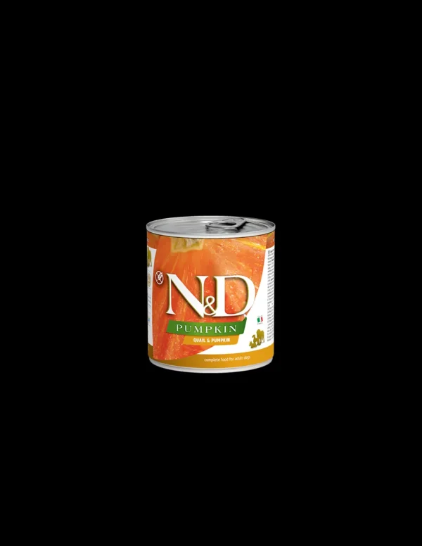 farmina dog 285gr n&d pumpkin adult quaglia&zucca