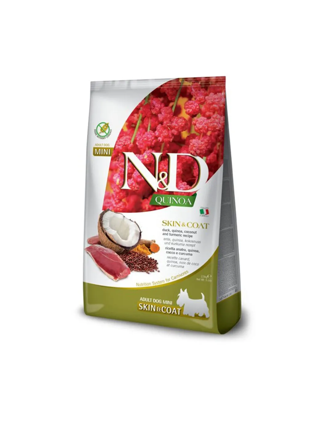 farmina_dog_gr_nampd_quin_0-2.webp farmina dog 800gr n&d quinoa adult mini skin&coat duck quinoa coconut turmeric recipe grain free