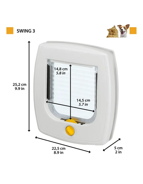 ferp dog portina swing 3 bianco 72102011