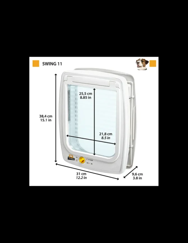 ferp dog portina swing 11 bianco 72106011