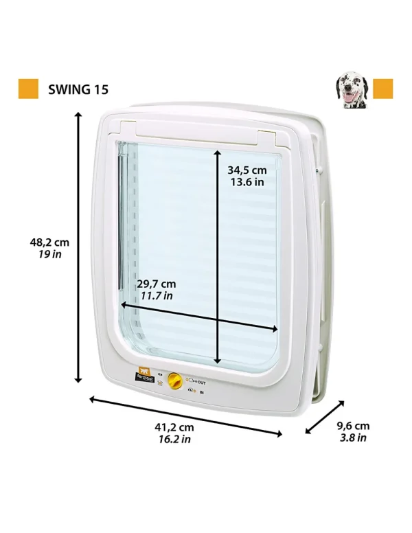 ferp dog portina swing 15 marrone 72108012