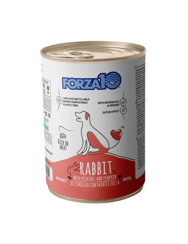 Forza 10 DOG 400GR MAINTENANCE ADULT AL CONIGLIO CON PATATE E ZUCCA 0307412