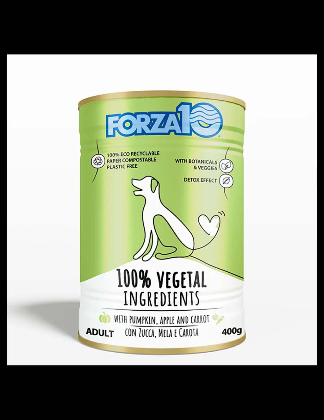 forza__dog_gr_maintenance_0-6.webp Forza 10 DOG 400GR MAINTENANCE ADULT 100% VEGETAL ZUCCA, MELA ,CAROTA 0310412