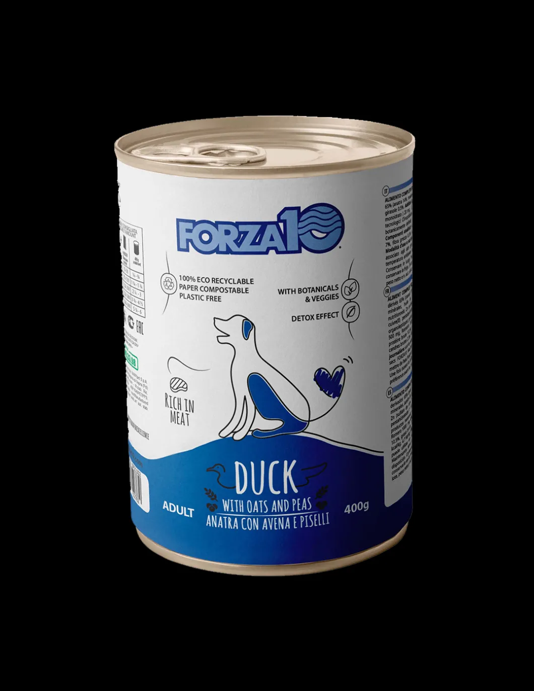forza__dog_gr_maintenance_0-8.webp Forza 10 DOG 400GR MAINTENANCE ADULT ALL'ANATRA CON AVENA E PISELLI 0303412