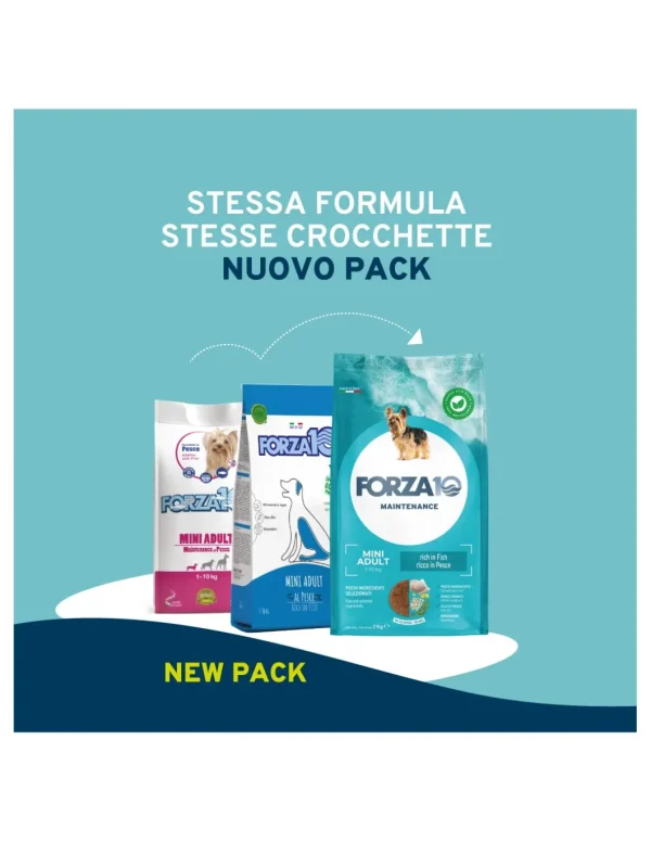 Forza 10 DOG 2KG MAINTENANCE MINI PESCE 0106102