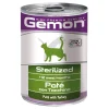 gemon cat pate' 400gr adult sterilized con tacchino