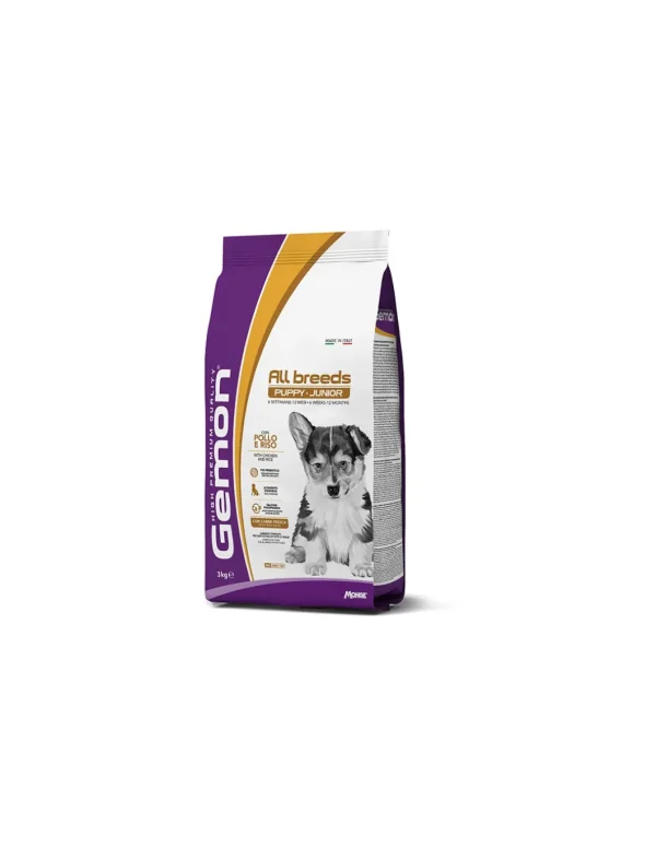 gemon hp dog 3kg all breed puppy pollo e riso